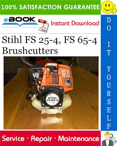 Thumbnail ☆☆ Best ☆☆ Stihl FS 25-4, FS 65-4 Brushcutters Service Repair Manual 