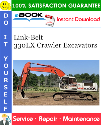 Thumbnail ☆☆ Best ☆☆ Link-Belt 330LX Crawler Excavators Service Repair Manual