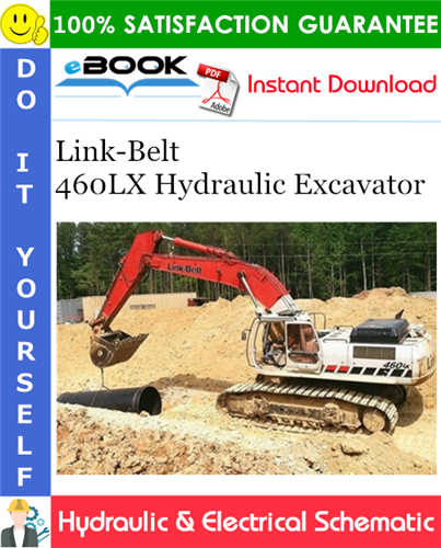 Thumbnail ☆☆ Best ☆☆ Link-Belt 460LX Hydraulic Excavator Hydraulic & Electrical Schematic