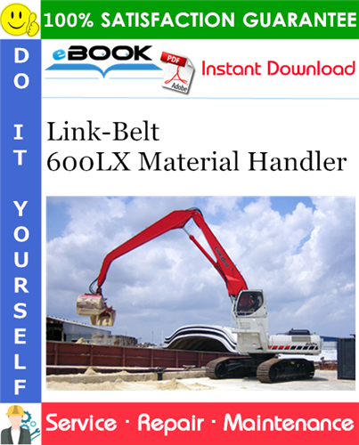 Thumbnail ☆☆ Best ☆☆ Link-Belt 600LX Material Handler Service Repair Manual