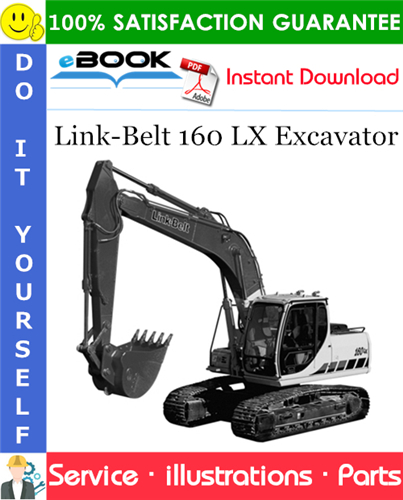 Thumbnail ☆☆ Best ☆☆ Link-Belt 160 LX Excavator Parts Manual