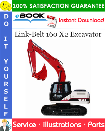 Thumbnail ☆☆ Best ☆☆ Link-Belt 160 X2 Excavator Parts Manual
