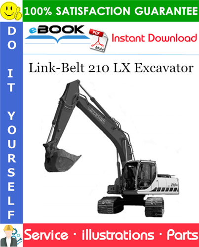 Thumbnail ☆☆ Best ☆☆ Link-Belt 210 LX Excavator Parts Manual