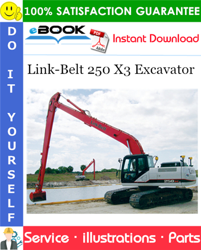 Thumbnail ☆☆ Best ☆☆ Link-Belt 250 X3 Excavator Parts Manual