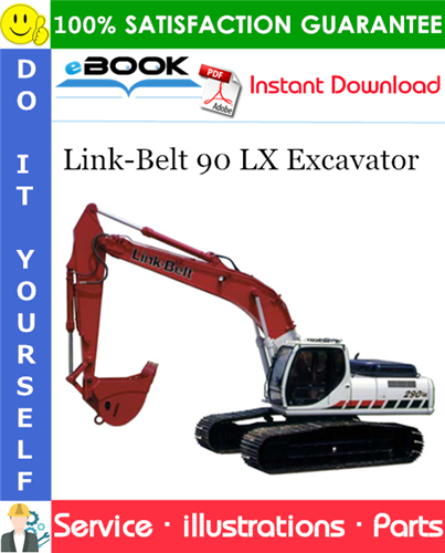 Thumbnail ☆☆ Best ☆☆ Link-Belt 90 LX Excavator Parts Manual