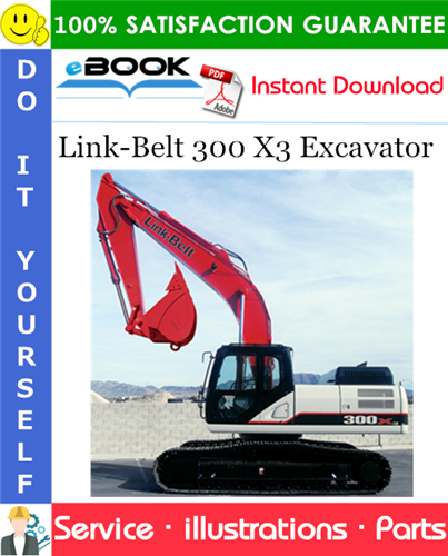 Thumbnail ☆☆ Best ☆☆ Link-Belt 300 X3 Excavator Parts Manual