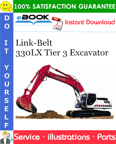 Thumbnail ☆☆ Best ☆☆ Link-Belt 330LX Tier 3 Excavator Parts Manual