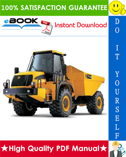 Thumbnail ☆☆ Best ☆☆ JCB 714, 718 Articulated Dump Truck Service Repair Manual