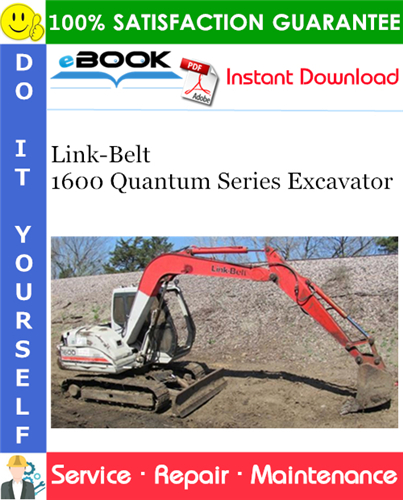Thumbnail ☆☆ Best ☆☆ Link-Belt 1600 Quantum Series Excavator Service Repair Manual Thumbnail ☆☆ Best ☆☆ Link-Belt 1600 Quantum Series Excavator Service Repair Manual