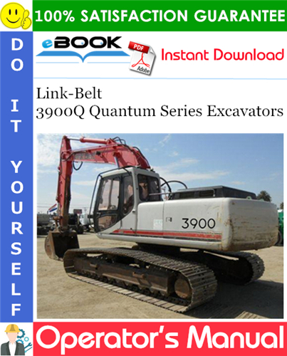 Thumbnail ☆☆ Best ☆☆ Link-Belt 3900Q Quantum Series Excavators Operators Manual Thumbnail ☆☆ Best ☆☆ Link-Belt 3900Q Quantum Series Excavators Operators Manual