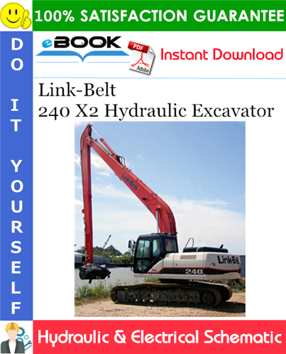 Thumbnail ☆☆ Best ☆☆ Link-Belt 240 X2 Hydraulic Excavator Hydraulic & Electrical Schematic Thumbnail ☆☆ Best ☆☆ Link-Belt 240 X2 Hydraulic Excavator Hydraulic & Electrical Schematic