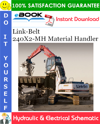 Thumbnail ☆☆ Best ☆☆ Link-Belt 240X2-MH Material Handler Hydraulic & Electrical Schematic Thumbnail ☆☆ Best ☆☆ Link-Belt 240X2-MH Material Handler Hydraulic & Electrical Schematic