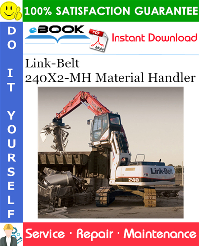Thumbnail ☆☆ Best ☆☆ Link-Belt 240X2-MH Material Handler Service Repair Manual