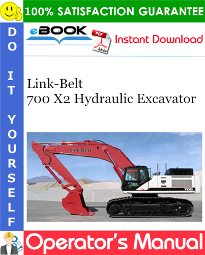 Thumbnail ☆☆ Best ☆☆ Link-Belt 700 X2 Hydraulic Excavator Operators Manual Thumbnail ☆☆ Best ☆☆ Link-Belt 700 X2 Hydraulic Excavator Operators Manual
