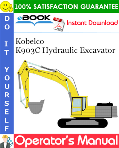 Thumbnail ☆☆ Best ☆☆ Kobelco K903C Hydraulic Excavator Operators Manual