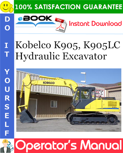 Thumbnail ☆☆ Best ☆☆ Kobelco K905, K905LC Hydraulic Excavator Operators Manual