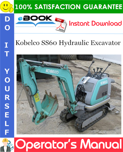 Thumbnail ☆☆ Best ☆☆ Kobelco SS60 Hydraulic Excavator Operators Manual