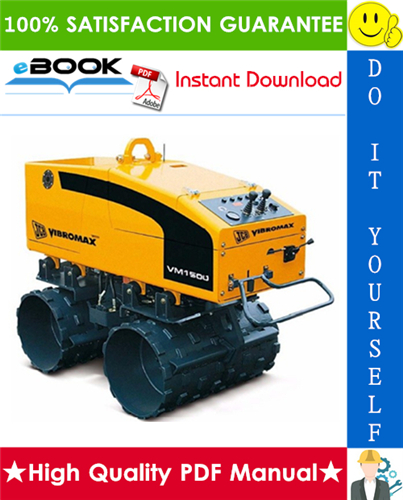Thumbnail ☆☆ Best ☆☆ JCB Vibromax VM 1500 Trench Roller Service Repair Manual