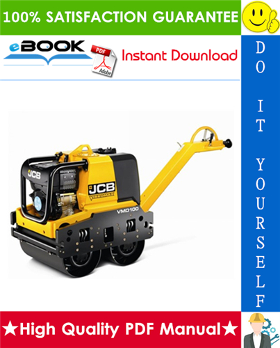 Thumbnail ☆☆ Best ☆☆ JCB Vibromax VMD70 / VMD100 Double Drum Walk Behind Roller Service Repair Manual