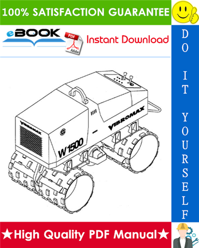 Thumbnail ☆☆ Best ☆☆ JCB Vibromax W1500 Trench Roller Service Repair Manual (Starting at S/N JKC4200800)