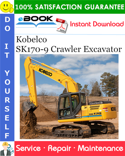 Thumbnail ☆☆ Best ☆☆ Kobelco SK170-9 Crawler Excavator Service Repair Manual