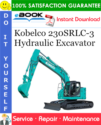 Thumbnail ☆☆ Best ☆☆ Kobelco 230SRLC-3 Hydraulic Excavator Service Repair Manual