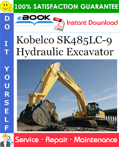 Thumbnail ☆☆ Best ☆☆ Kobelco SK485LC-9 Hydraulic Excavator Service Repair Manual