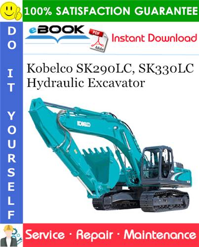 Thumbnail ☆☆ Best ☆☆ Kobelco SK290LC, SK330LC Hydraulic Excavator Service Repair Manual