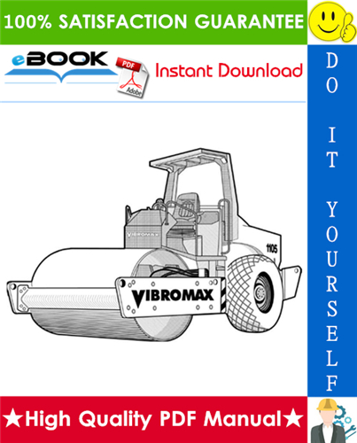 Thumbnail ☆☆ Best ☆☆ JCB Vibromax 1105, 1106, 1405, 1805 Single Drum Roller Service Repair Manual