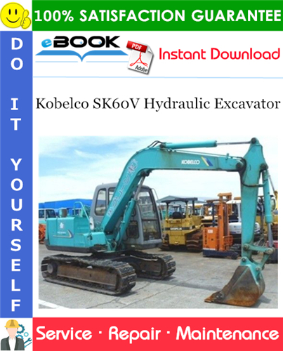 Thumbnail ☆☆ Best ☆☆ Kobelco SK60V Hydraulic Excavator Service Repair Manual