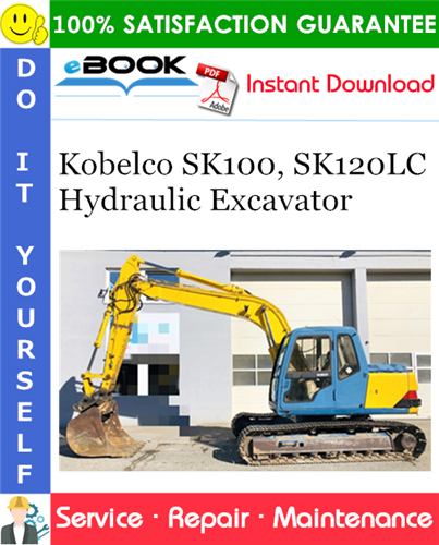 Thumbnail ☆☆ Best ☆☆ Kobelco SK100, SK120LC Hydraulic Excavator Service Repair Manual #1
