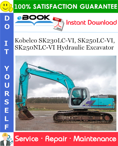 Thumbnail ☆☆ Best ☆☆ Kobelco SK230LC-VI, SK250LC-VI, SK250NLC-VI Hydraulic Excavator Service Repair Manual
