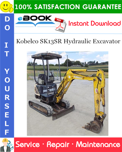 Thumbnail ☆☆ Best ☆☆ Kobelco SK13SR Hydraulic Excavator Service Repair Manual