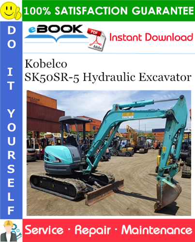 Thumbnail ☆☆ Best ☆☆ Kobelco SK50SR-5 Hydraulic Excavator Service Repair Manual #2