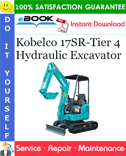 Thumbnail ☆☆ Best ☆☆ Kobelco 17SR-Tier 4 Hydraulic Excavator Service Repair Manual