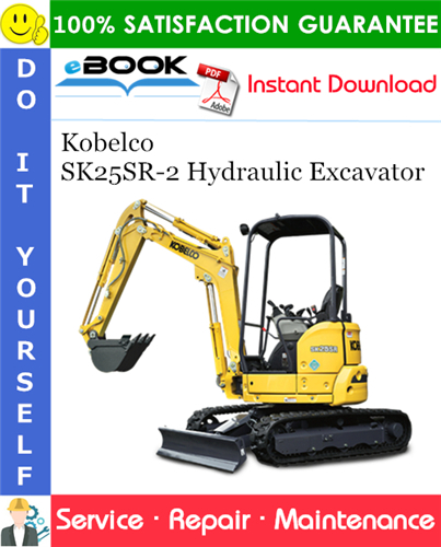 Thumbnail ☆☆ Best ☆☆ Kobelco SK25SR-2 Hydraulic Excavator Service Repair Manual