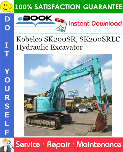 Thumbnail ☆☆ Best ☆☆ Kobelco SK200SR, SK200SRLC Hydraulic Excavator Service Repair Manual #2