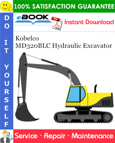 Thumbnail ☆☆ Best ☆☆ Kobelco MD320BLC Hydraulic Excavator Service Repair Manual