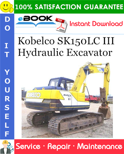 Thumbnail ☆☆ Best ☆☆ Kobelco SK150LC III Hydraulic Excavator Service Repair Manual