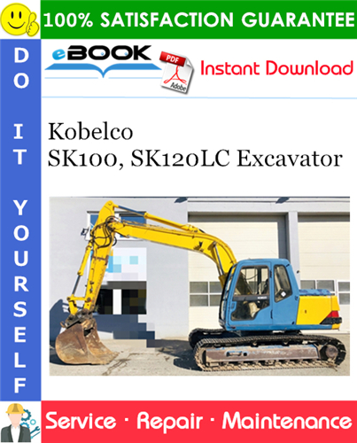 Thumbnail ☆☆ Best ☆☆ Kobelco SK100, SK120LC Excavator Service Repair Manual #2