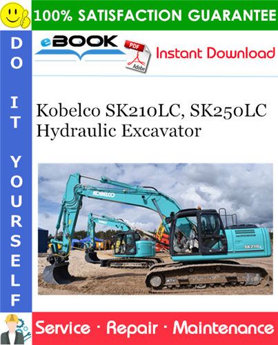 Thumbnail ☆☆ Best ☆☆ Kobelco SK210LC, SK250LC Hydraulic Excavator Service Repair Manual