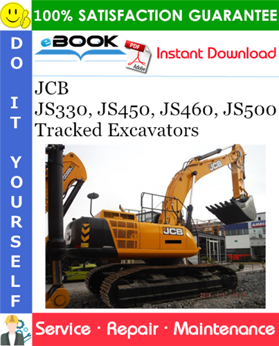 Thumbnail ☆☆ Best ☆☆ JCB JS330, JS450, JS460, JS500 Tracked Excavators Service Repair Manual