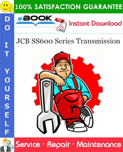 Thumbnail ☆☆ Best ☆☆ JCB SS600 Series Transmission Service Repair Manual
