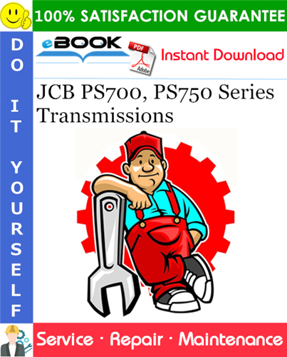 Thumbnail ☆☆ Best ☆☆ JCB PS700, PS750 Series Transmissions Service Repair Manual