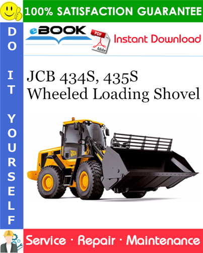 Thumbnail ☆☆ Best ☆☆ JCB 434S, 435S Wheeled Loading Shovel Service Repair Manual