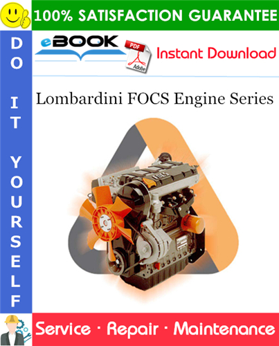 Thumbnail ☆☆ Best ☆☆ Lombardini FOCS Engine Series Service Repair Manual 