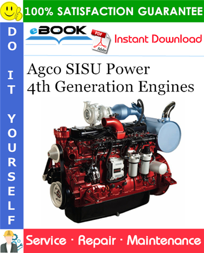 Thumbnail ☆☆ Best ☆☆ Agco SISU Power 4th Generation Engines Service Repair Manual 