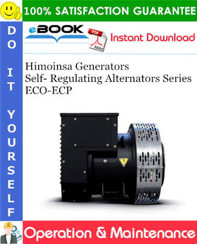 Thumbnail ☆☆ Best ☆☆ Himoinsa Generators Self- Regulating Alternators Series ECO-ECP Operation & Maintenance Manual