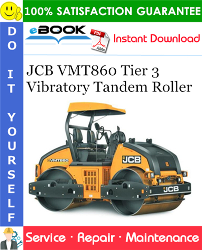 Thumbnail ☆☆ Best ☆☆ JCB VMT860 Tier 3 Vibratory Tandem Roller Service Repair Manual Thumbnail ☆☆ Best ☆☆ JCB VMT860 Tier 3 Vibratory Tandem Roller Service Repair Manual