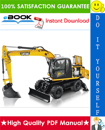 Thumbnail ☆☆ Best ☆☆ JCB JS130W, JS145W, JS160W, JS175W Wheeled Excavators Service Repair Manual